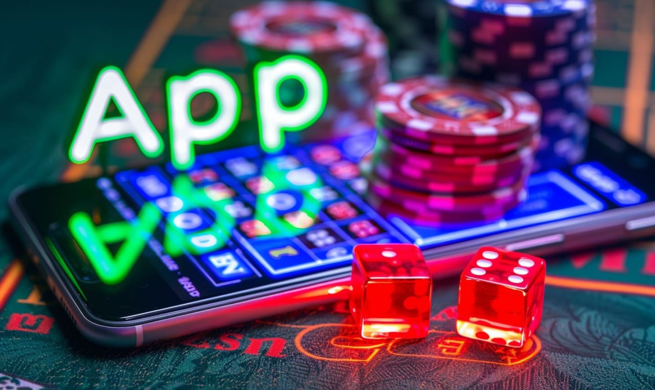 Dangon123 APP Myanmar Android ဖုန်းတွင် Slots နှင့် Casino ကစားနေသောမြင်ကွင်း